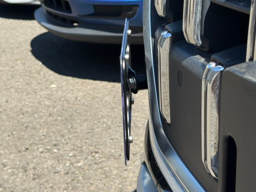 The Platypus License Plate Mount for Audi Q8 2019 to 2026