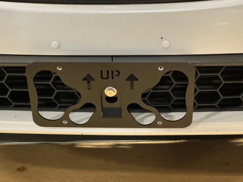 The Platypus License Plate Mount for Audi S4 B6 - 8E 2004 to 2005