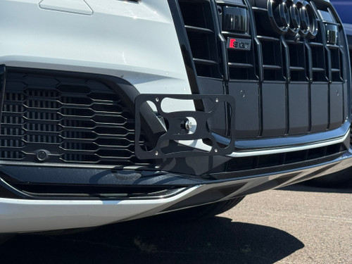 The Platypus License Plate Mount for Audi SQ7 4M 2020 to 2026