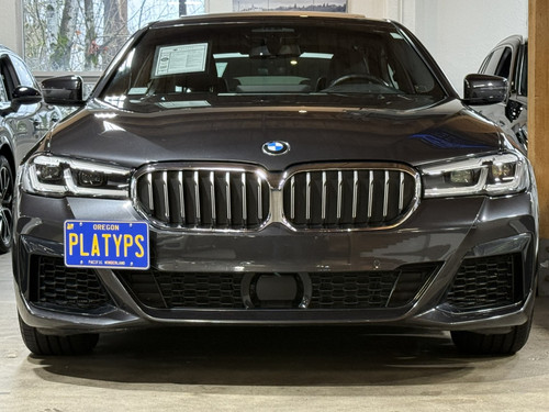 The Platypus License Plate Mount for BMW 5 Series 7th gen (G30, F90) 2017 to 2023 2021-2023 (LCI)
