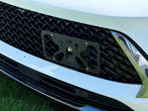 The Platypus License Plate Mount for Buick Verano 2012 to 2017