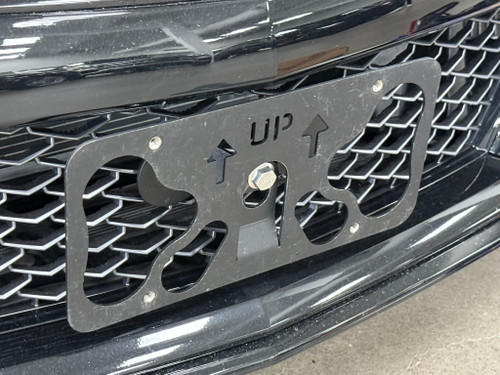 The Platypus License Plate Mount for Cadillac CT5-V Blackwing 2022 to 2026