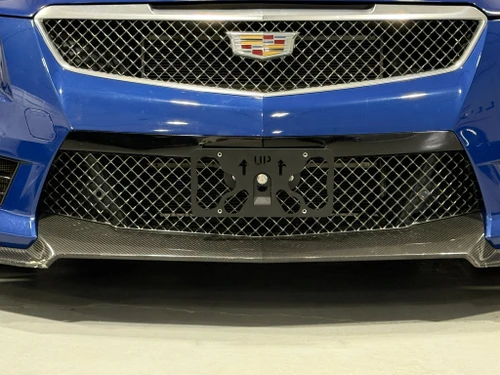 The Platypus License Plate Mount for Cadillac ATS-V 2016 to 2019