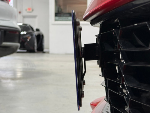 The Platypus License Plate Mount for Chevrolet Corvette 7th gen 2014 to 2019