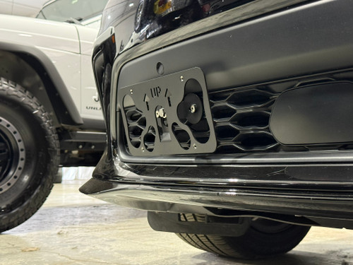 The Platypus License Plate Mount for Dodge Durango 3rd gen 2011 to 2026