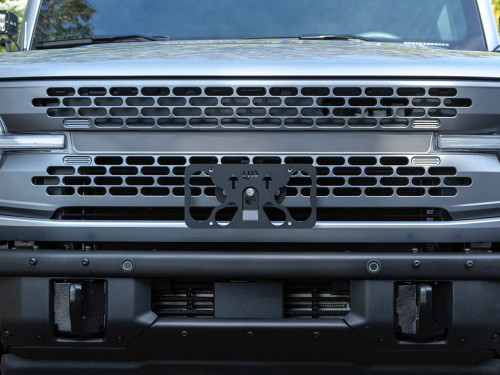 The Platypus License Plate Mount for Ford Bronco 6th gen 2021 to 2024