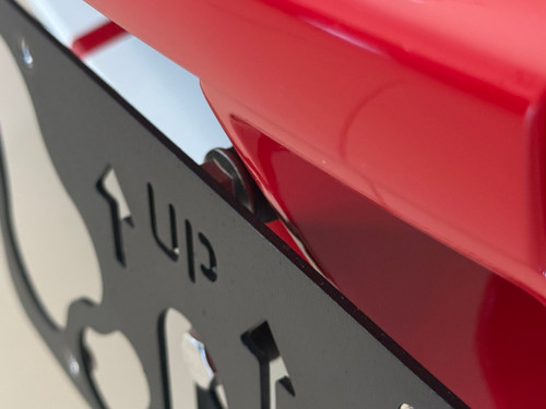 The Platypus License Plate Mount for Ford GT 1st gen 2005 to 2006