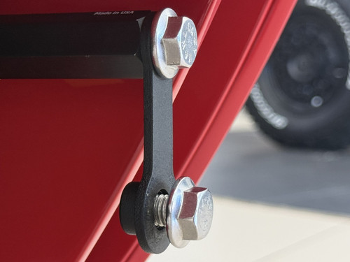 The Platypus License Plate Mount for Ford GT 1st gen 2005 to 2006