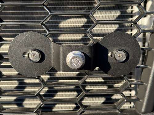 The Platypus License Plate Mount for Ford Transit Crew Van 2020 to 2023