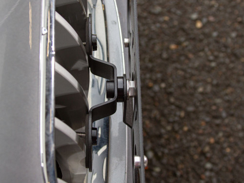 The Platypus License Plate Mount for Jaguar X-Type 2002 to 2008