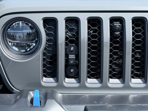 The Platypus License Plate Mount for Jeep Wrangler JL 2018 to 2024