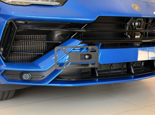 The Platypus License Plate Mount for Lamborghini Urus 2019 to 2025