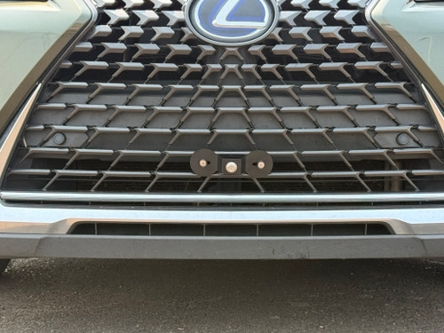 The Platypus License Plate Mount for Lexus UX ZA10 2019 to 2025