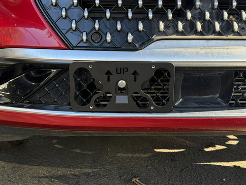 The Platypus License Plate Mount for Lincoln Nautilus 2nd gen 2023