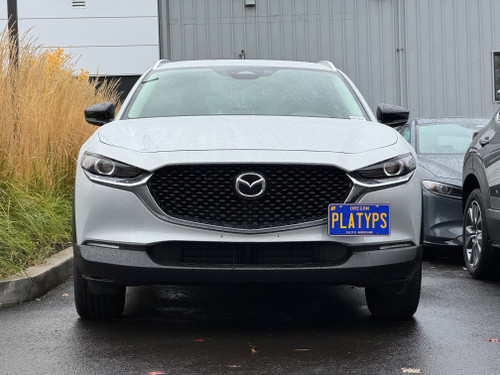 The Platypus License Plate Mount for Mazda CX-30 2020 to 2024