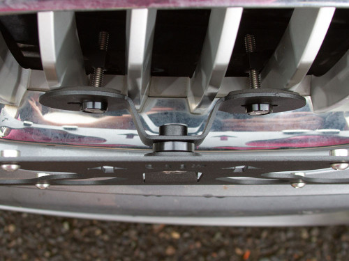 The Platypus License Plate Mount for Mitsubishi Lancer 7th gen 2002 to 2006