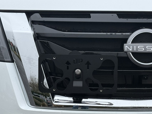 The Platypus License Plate Mount for Nissan Pathfinder 4th gen R53 2022 to 2025