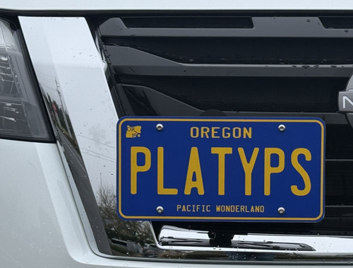 The Platypus License Plate Mount for Nissan Pathfinder 4th gen R53 2022 to 2025