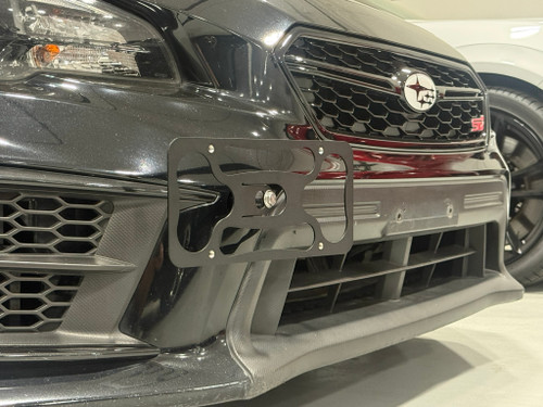 The Platypus License Plate Mount for Subaru WRX VA 2015 to 2021 All trims and models