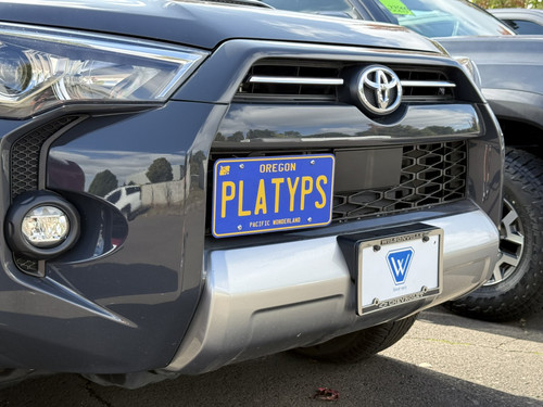 The Platypus License Plate Mount for Toyota 4Runner 5th gen N280 2010 to 2024