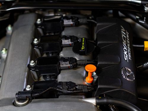 The Dipstick for Mazda MX-5 Miata RF 4th gen ND 2017 to 2025 Orange