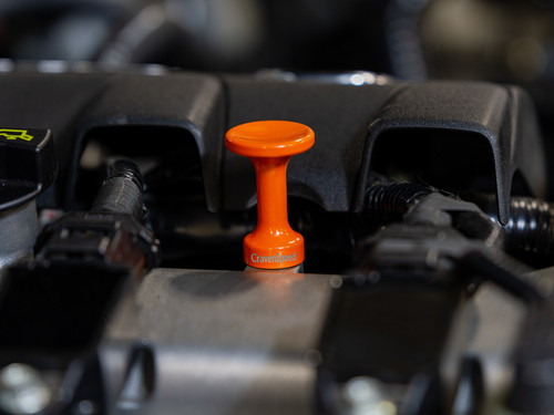 The Dipstick for Mazda MX-5 Miata 4th gen ND 2016 to 2025 Orange