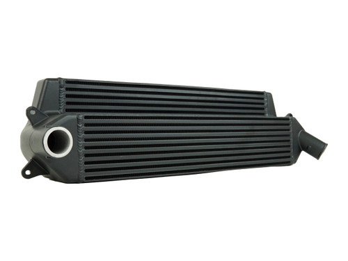 Stepped Core Intercooler for Hyundai Veloster 2nd gen JS 2019 to 2022 Veloster N (Manual Transmission) Black
