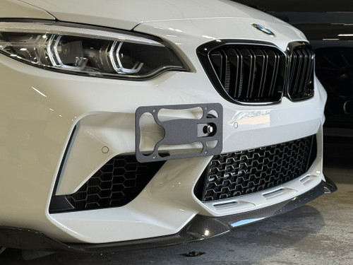 The Platypus License Plate Mount for BMW 2 Series F22, F87 2014 to 2021