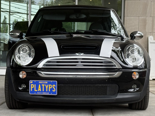 The Platypus License Plate Mount for MINI Cooper R53 2001 to 2006