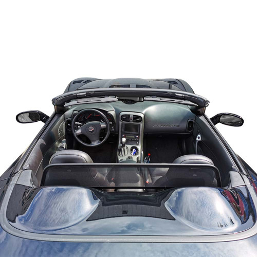 Corvette C6 Wind breaker installed top