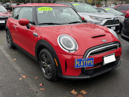 The Platypus License Plate Mount for MINI Cooper F56 2014 to 2024 SE (electric)