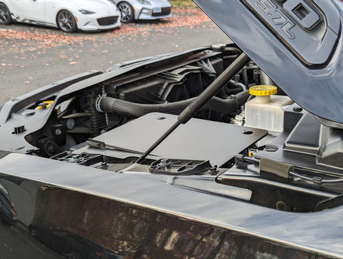 The CravenSpeed Battery Shield for the 5th Gen RAM 1500 truck.