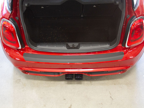 The CravenSpeed Vinyl Rear Bumper Protector installed on a MINI Cooper S F56