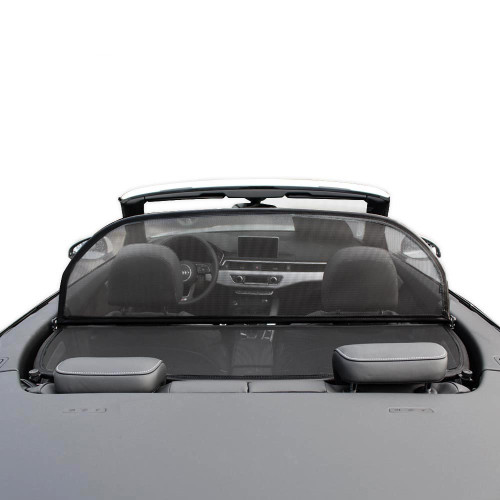 Audi S5 windstop installed form rear