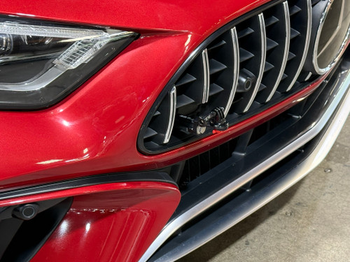 Action Cam Bumper Mount shown on a 2022 AMG SL 55 Performance