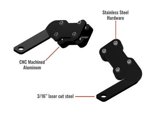 Rally Light Kits for MINI Convertible F57 2016 to 2023 Double Bracket Only (no lights) 2022+