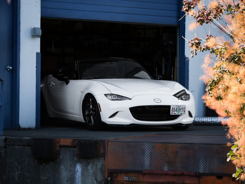 The Platypus License Plate Mount for Mazda MX-5 Miata RF 4th gen ND 2017 to 2024 ND3