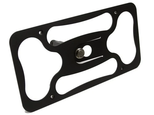 The Platypus License Plate Mount for Mercedes-Benz EQE SUV 1st gen 2023 to 2026