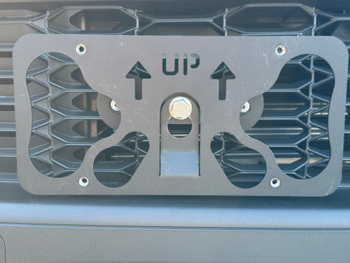The Platypus License Plate Mount for Ford Mustang 7th gen 2024 to 2026 EcoBoost