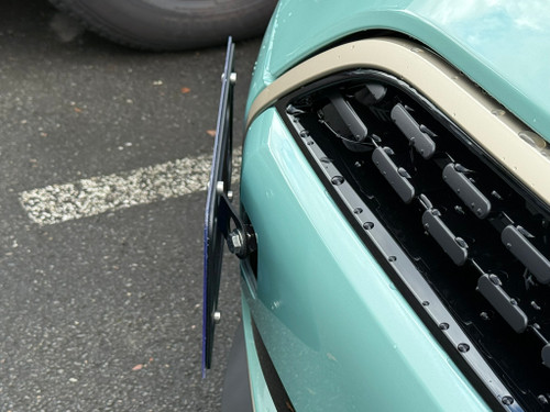 The Platypus License Plate Mount for MINI Convertible F67 2025 to 2026