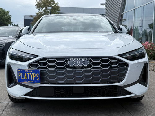 The Platypus License Plate Mount for Audi A5 All-new 3rd gen 2025 to 2026
