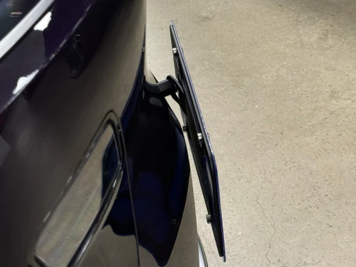 The Platypus License Plate Mount for Lucid Gravity 1st gen 2026 to 2027