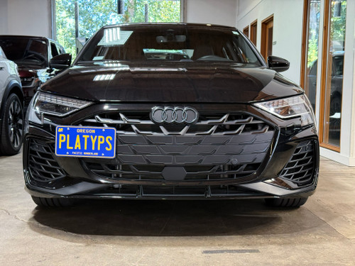 The Platypus License Plate Mount for Audi S3 8Y 2022 to 2026 2025+ (Facelift)