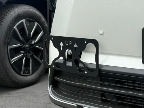 The Platypus License Plate Mount for Toyota bZ 2026 to 2026