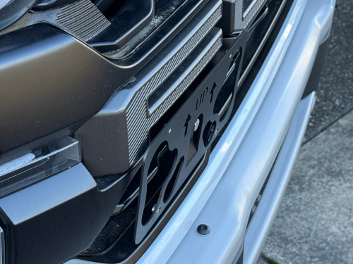 The Platypus License Plate Mount for Ford F-150 Raptor 3rd gen 2021 to 2025 2024-2027 Raptor & Raptor R
