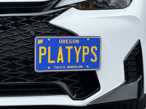 The Platypus License Plate Mount for Lexus IS 3rd gen XE30 2014 to 2026 2026+ (3rd Facelift)