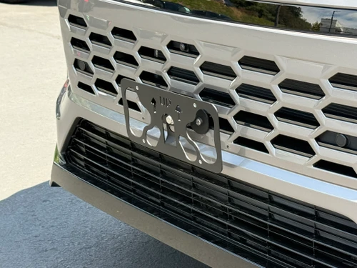 The Platypus License Plate Mount for Toyota RAV4 6th gen XA60 2026 to 2027 LE, SE, XLE, XSE, Limited, GR Sport