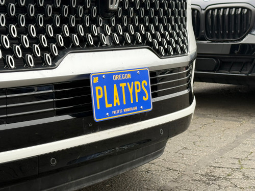 The Platypus License Plate Mount for Lincoln Navigator 5th gen 2025 to 2027