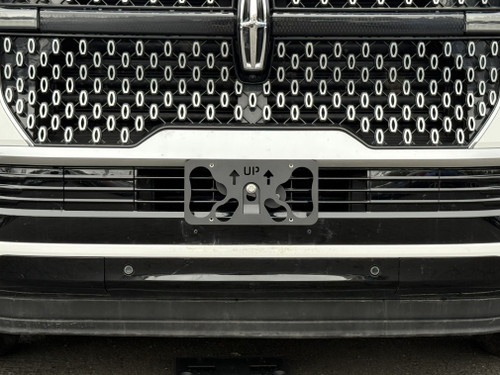 The Platypus License Plate Mount for Lincoln Navigator L 5th gen 2025 to 2027