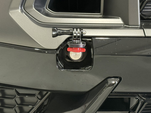 Please make sure your Mustang has a tow hook receiver before purchasing. 